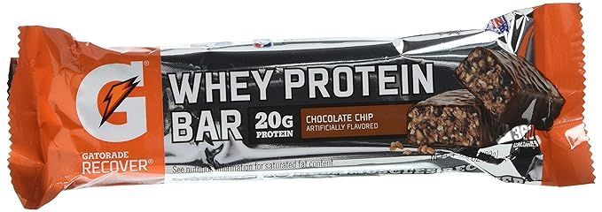 Gatorade Whey Protein Recover Bars, Chocolate Chip