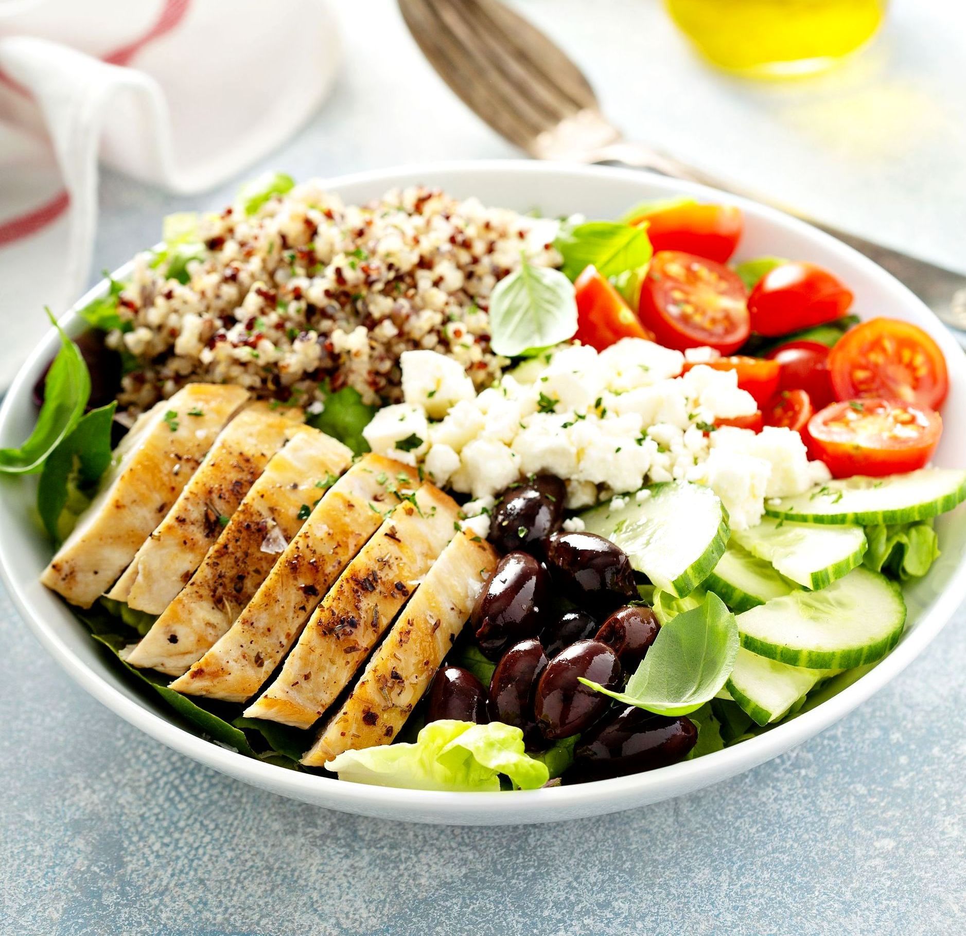 High-Protein Greek Chicken Bowl