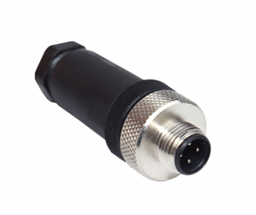 Conector M12, 4 Pines, Tipo D CONEXION POR TERMINALESMACHO MCA: KATLAX  SKU: CSM12-4-M-PG9-T-D