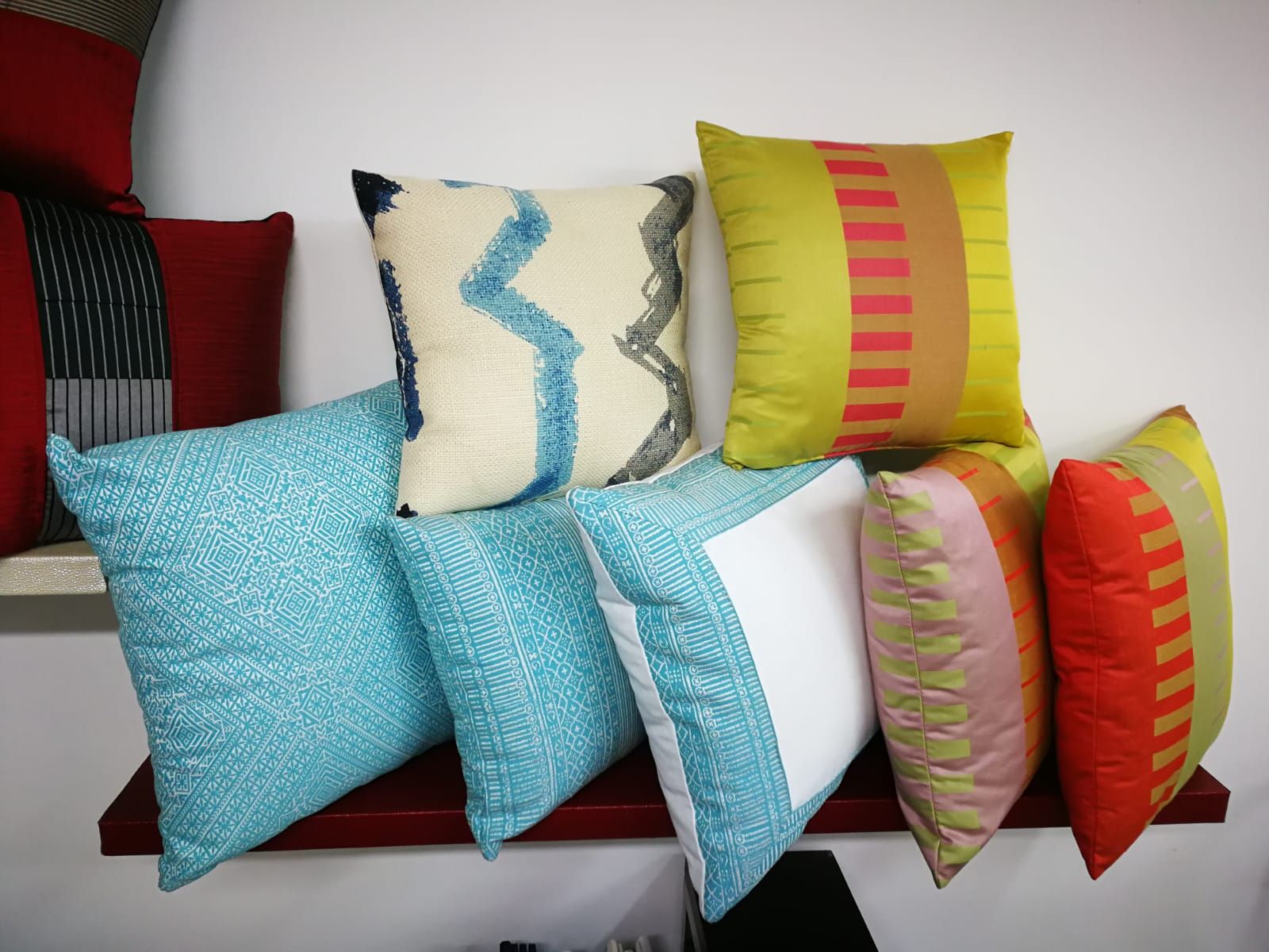 cuscini in varie fantasie