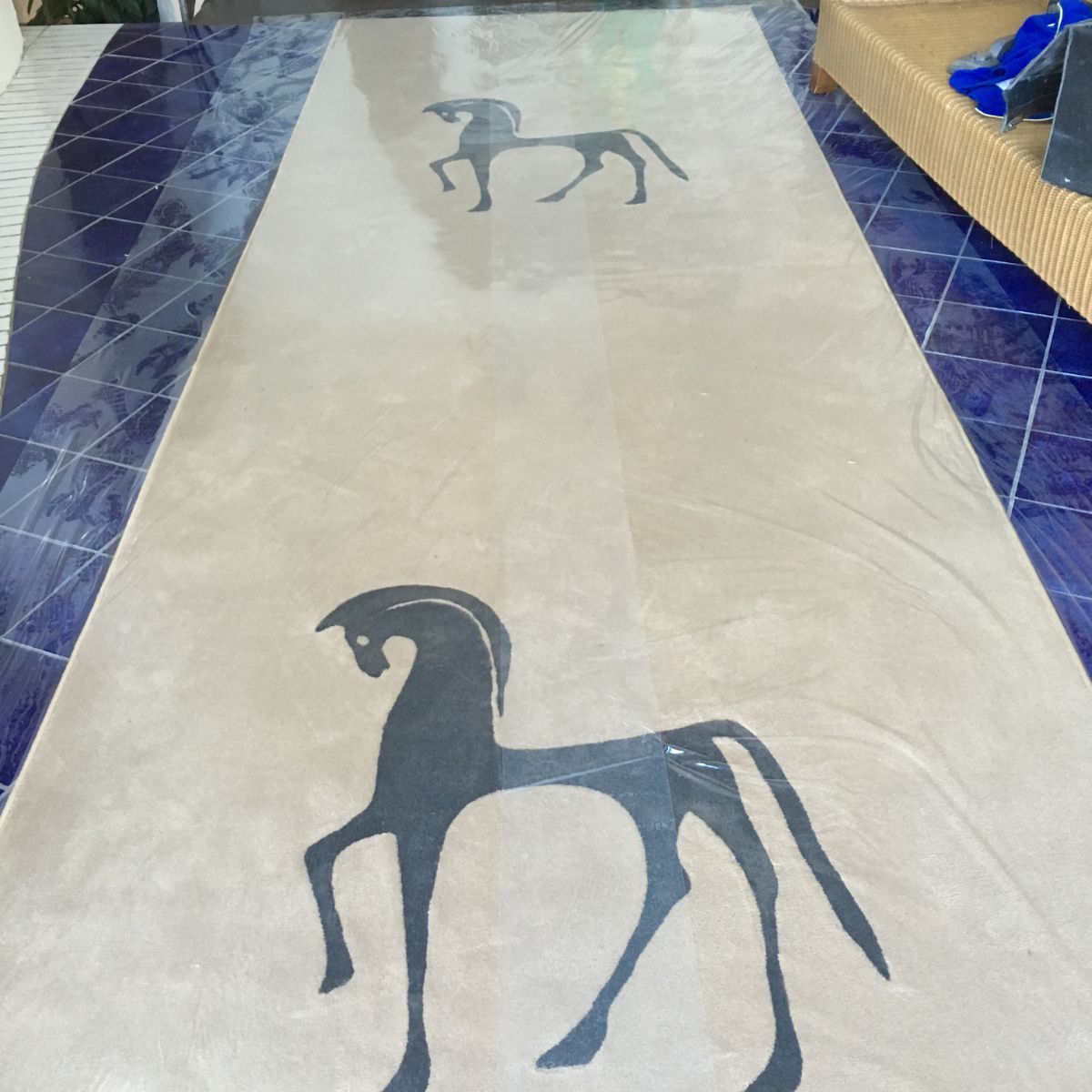 moquette con disegno