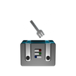 Fork Plus Toaster Logo