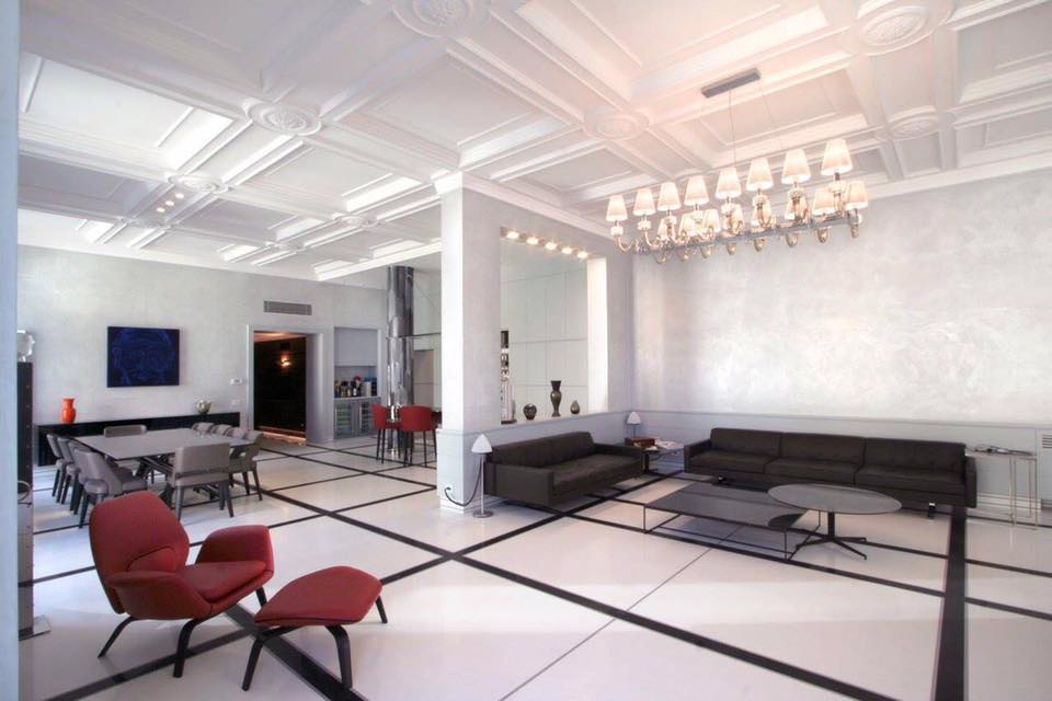 Pavimentazione in marmo