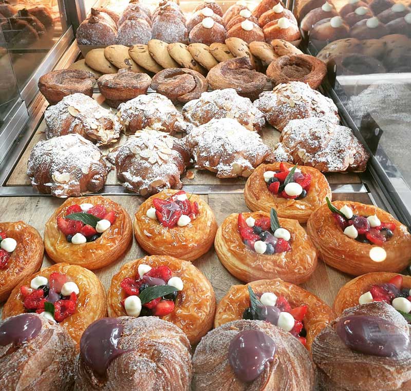 Range of pastries and danishes— Stockists in Wauchope, NSW