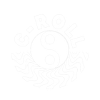 Logo of C-Roll Productions with ying yang symbol