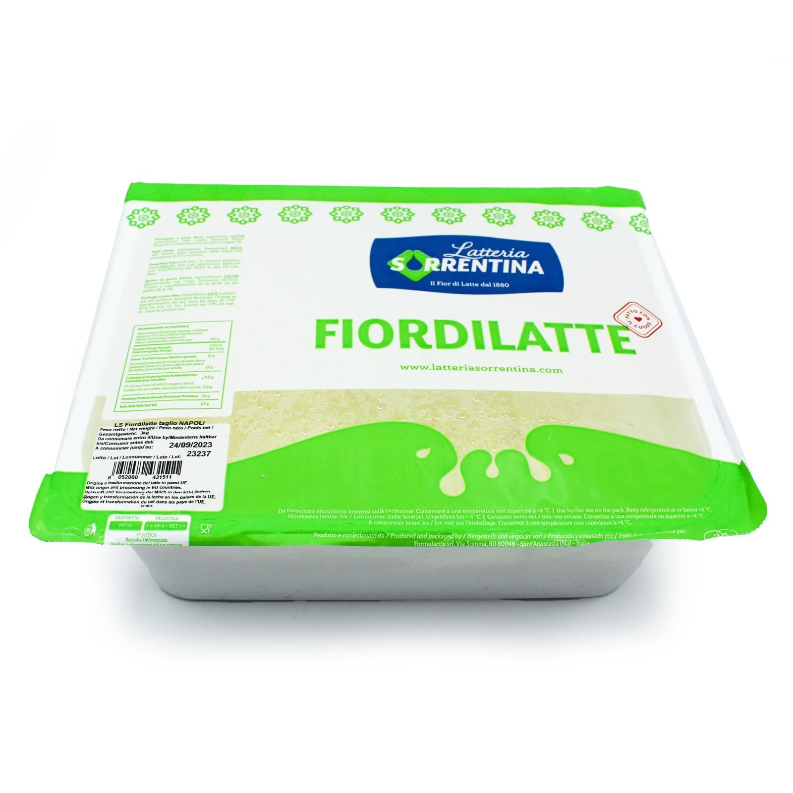 mozzarella fiodilatte