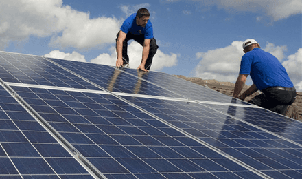 solar panel installer