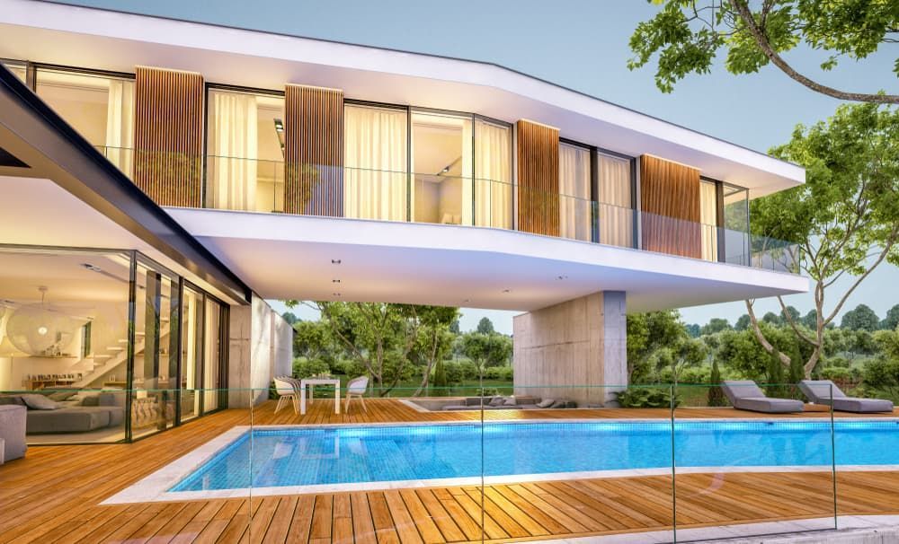 Luxury Modern House With Pool - Balustrade in Maitland, NSW