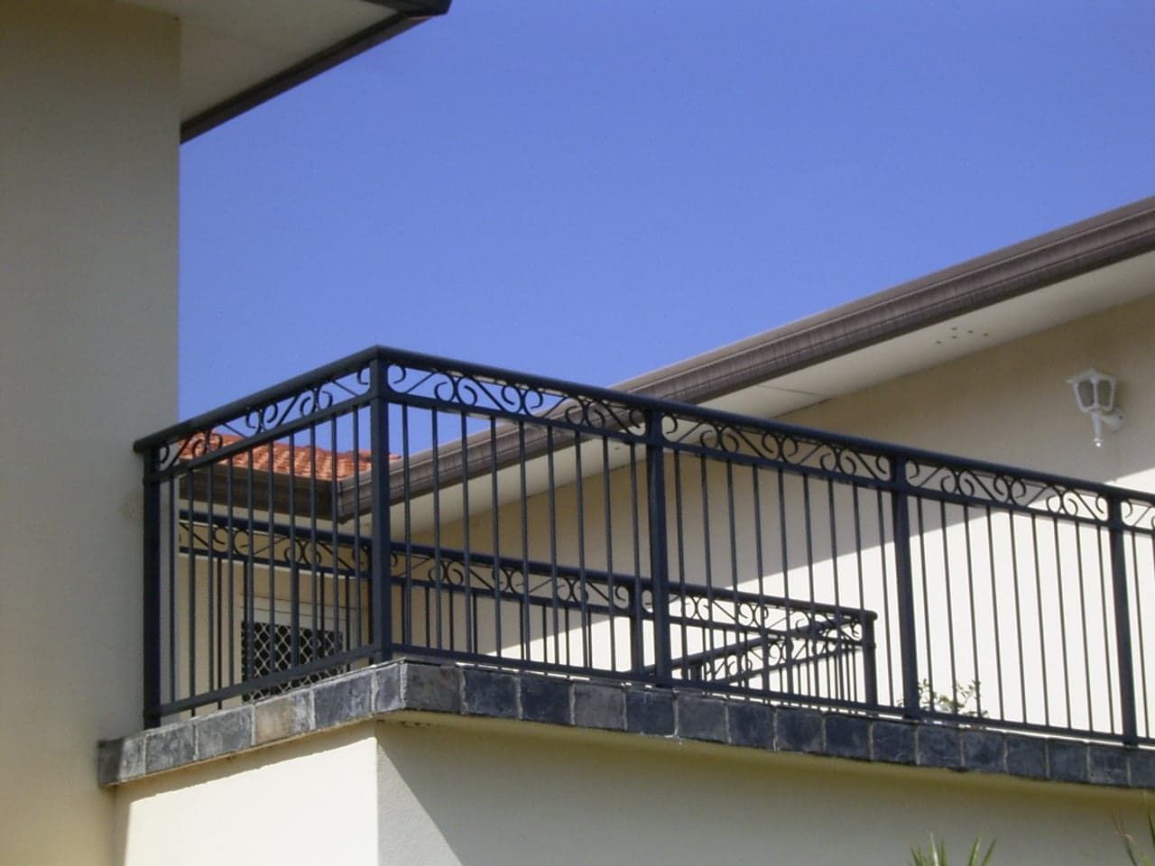 Black Railings From Balcony - Aluminium Manufacturer in Newcastle, NSW