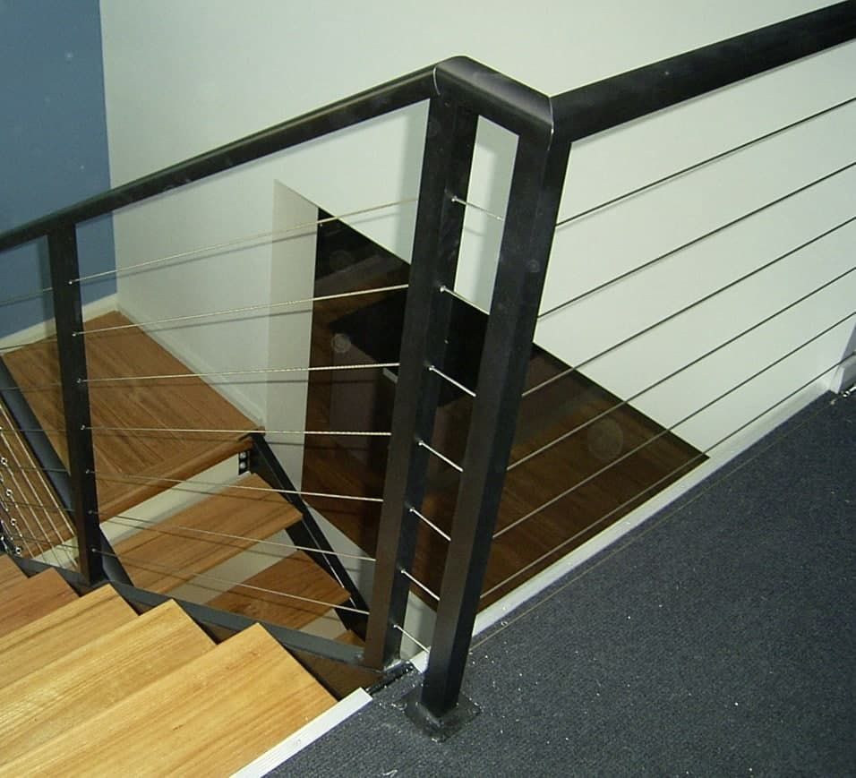 Stair Railings - Wire Balustrade in Newcastle, NSW