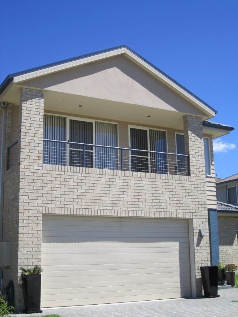 Two Storey House With Garage And Balcony - Balustrade in Maitland, NSW