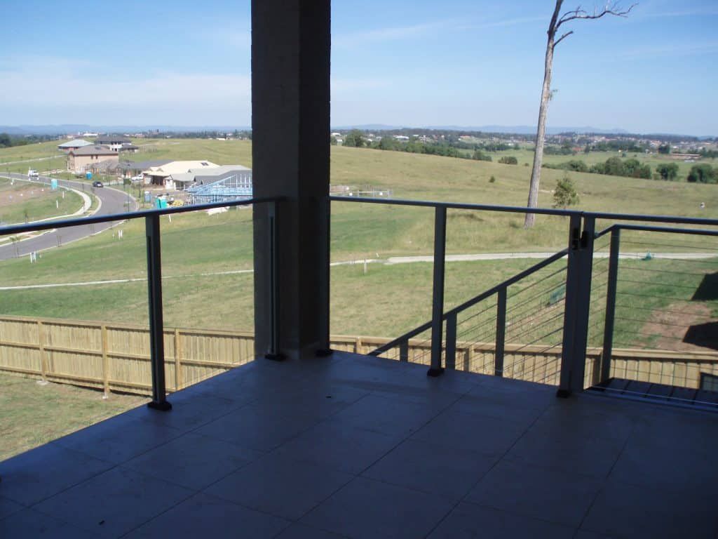 Balcony With A View Of A Field - Balustrade in Singleton, NSW
