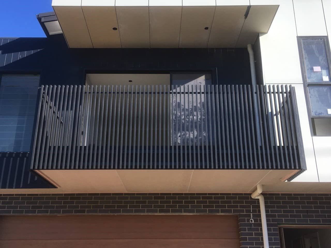 Black Aluminium Balustrade - Aluminium Manufacturer in Newcastle, NSW
