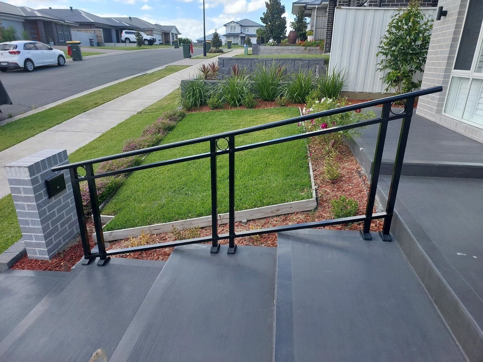 double post handrails - Safety Rails in Newcastle, NSW