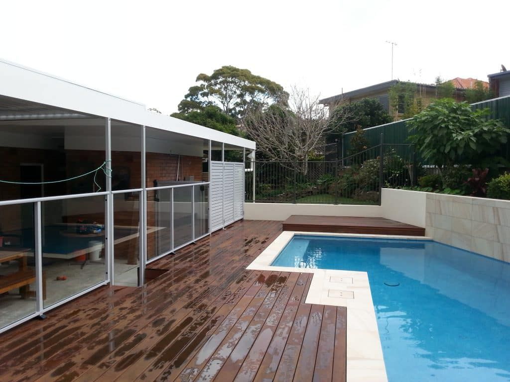 Glass Slat And Flat Top Pool Fencing - Pool Fencing in Newcastle, NSW