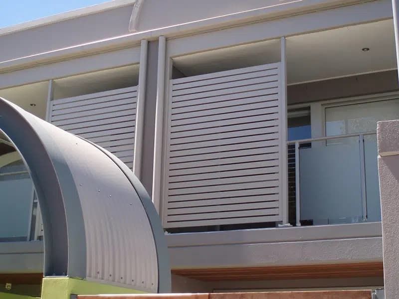 Building With Metal Awning - Aluminium Manufacturer in Newcastle, NSW