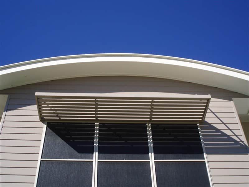 Horizontal Slat Sunhood - Balustrade in Lake Macquarie, NSW
