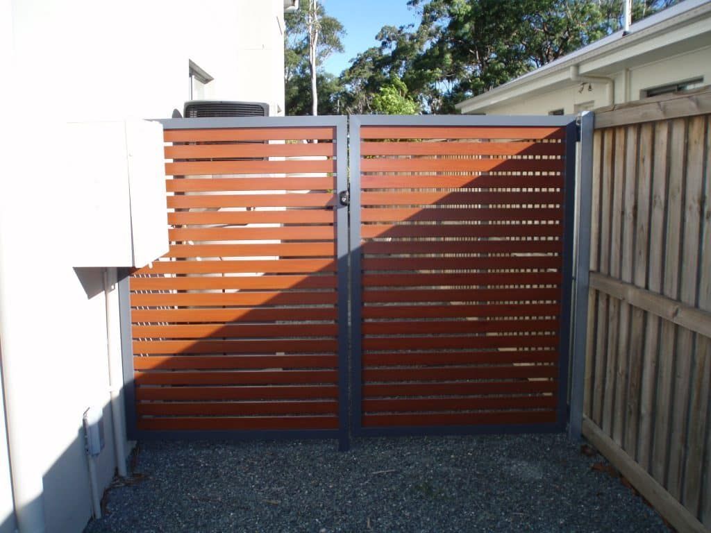 Knot Wood Slat Gate - Balustrade in Newcastle, NSW