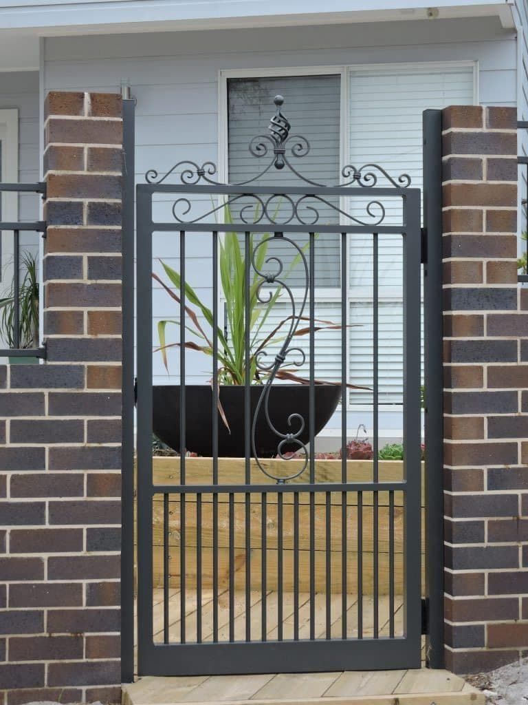 Metal Single Gate - Aluminium Gates in Newcastle, NSW