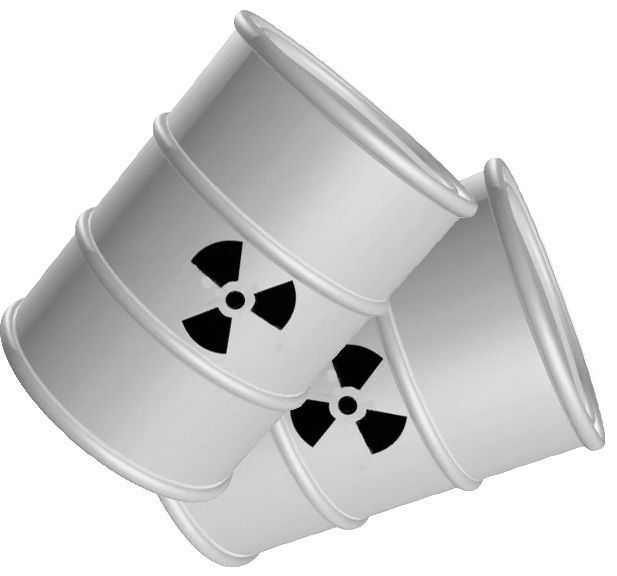 Zwei Gifgefäße als Clipart