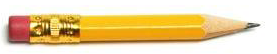 Symbolfoto eines kurzen Bleistifts