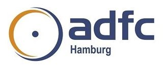 Logo des ADFC (Allgemeiner Deutscher Fahrrad Club).