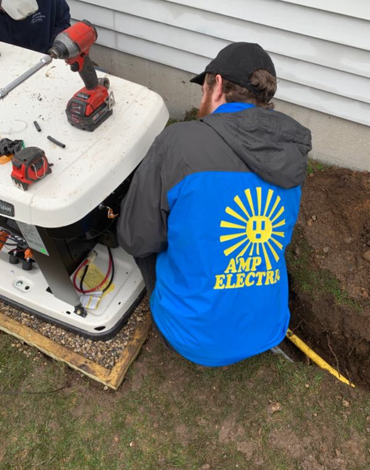 Generator installation providing reliable backup power solutions in Muskegon, Kent, and Ottawa counties.