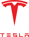 Tesla logo representing EV car charger installation services in Muskegon, Kent, and Ottawa counties.