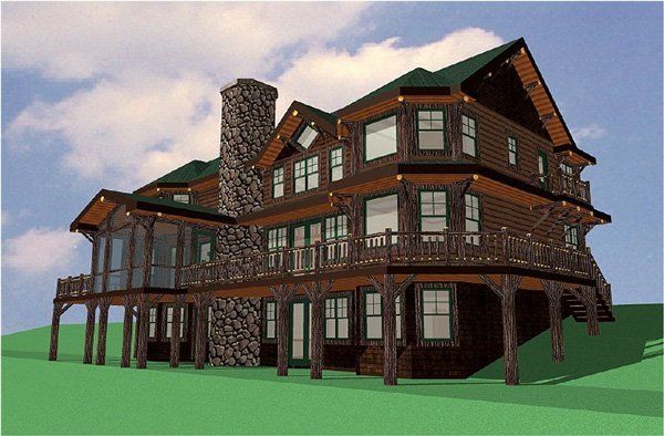 Camp home architect in Adirondack Mountains | Adirondack Design