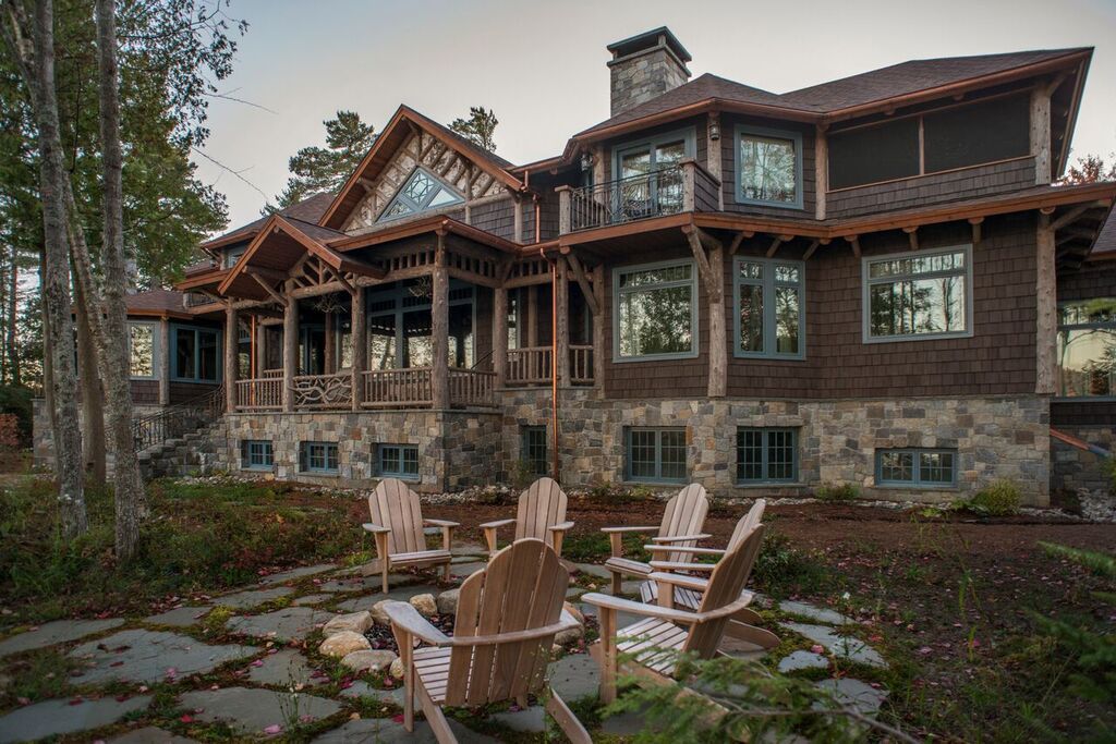 Rustic home architect in Adirondack Mountains | Adirondack Design