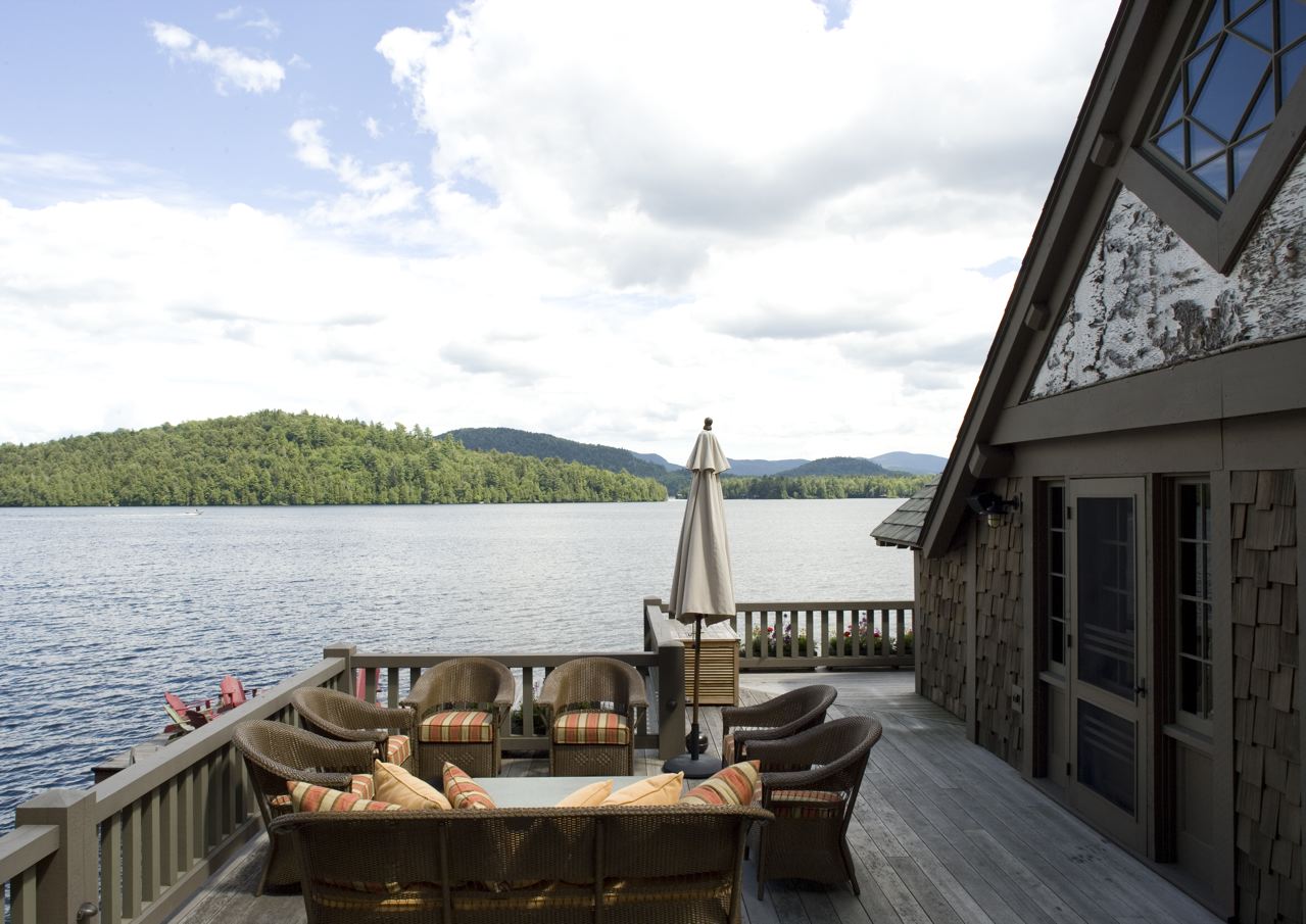 West Wind - 01 Boathouse architect in Adirondack Mountains | Adirondack Design