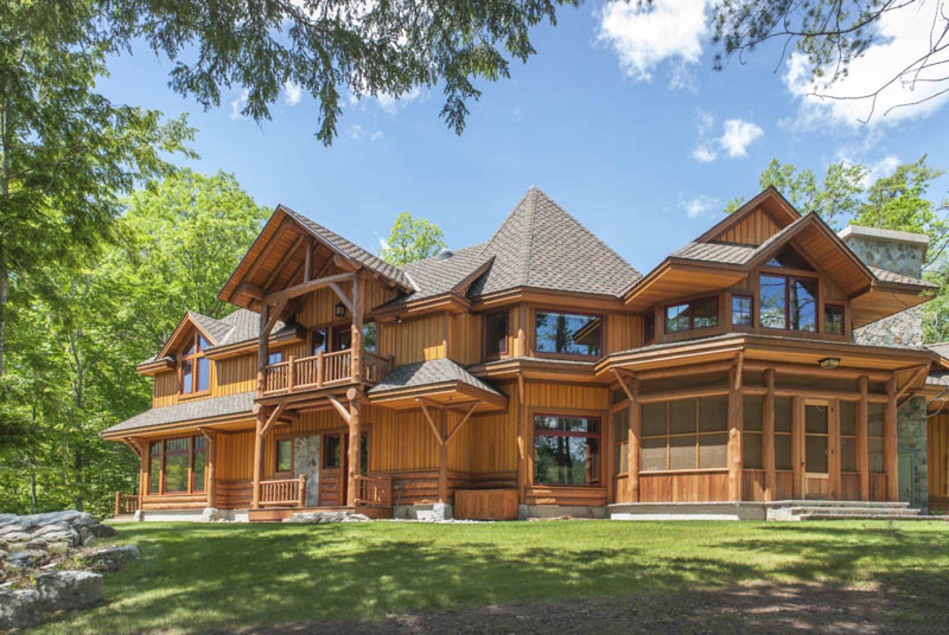 Custom cabin architect in Adirondack Mountains | Adirondack Design