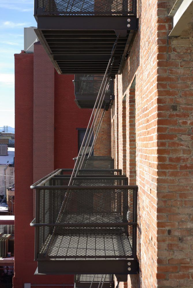 Sears Buildings Lofts Balcony