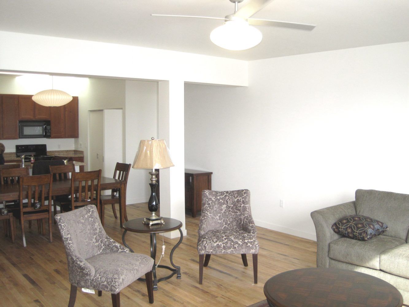 Sears Building Lofts Living Room