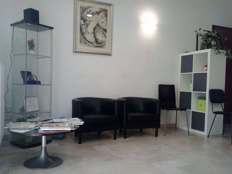 sala d'attesa studio oculistico