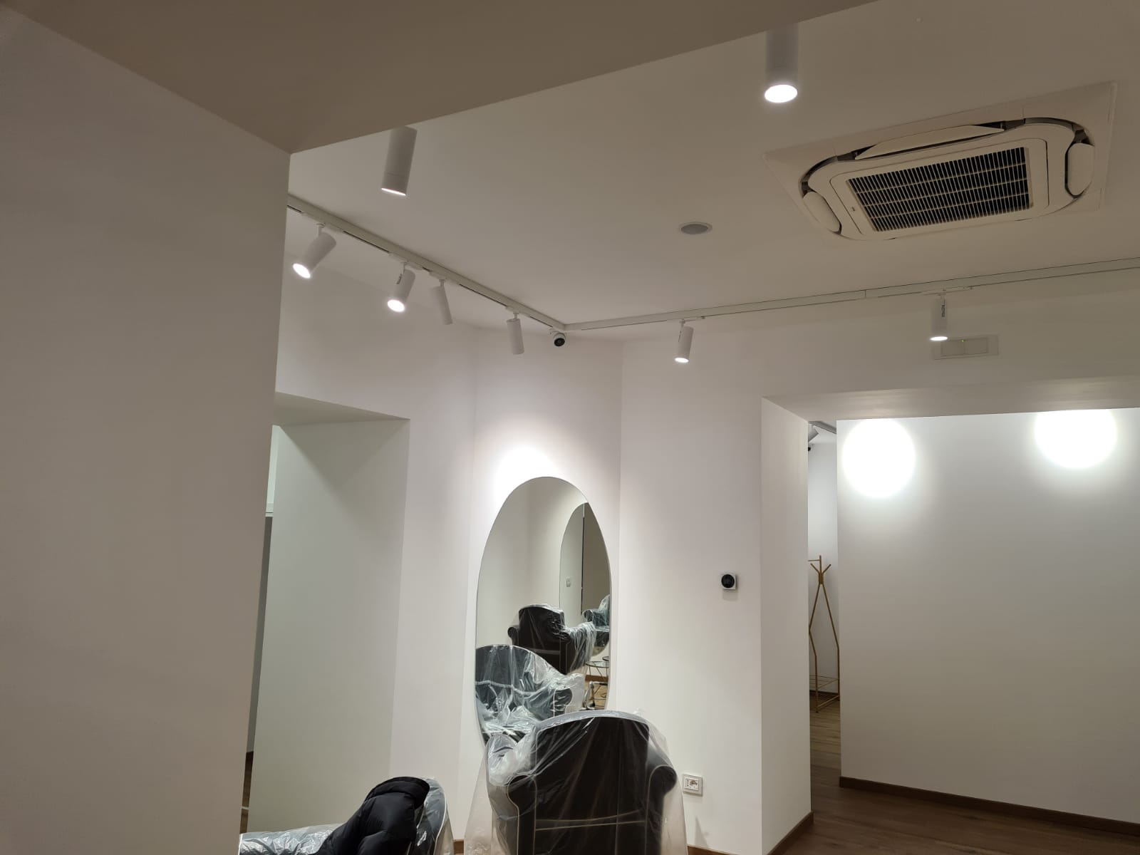 impianto di climatizzazione negozio