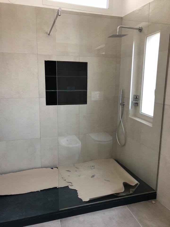 box doccia in stile moderno