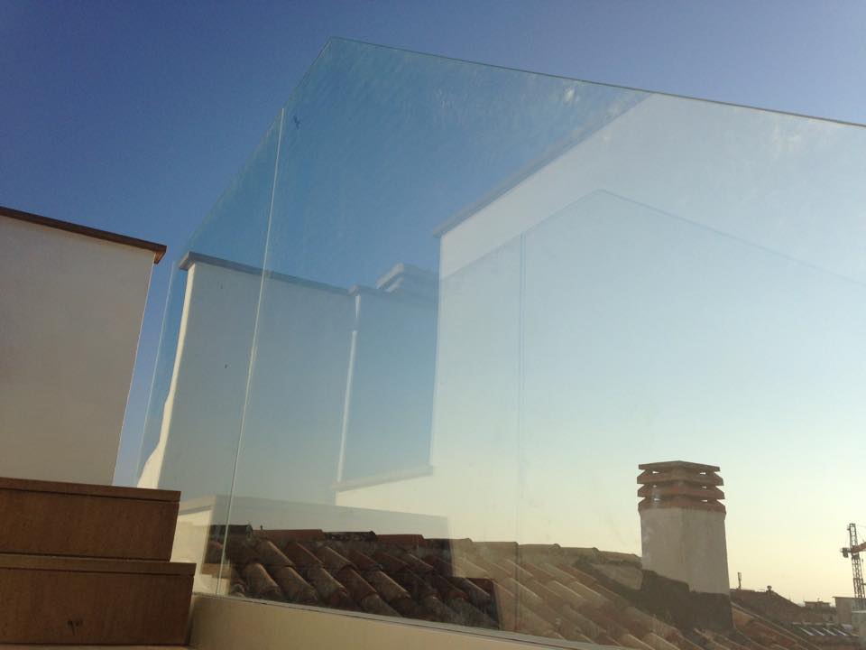 lavorazione di vetro per esterni