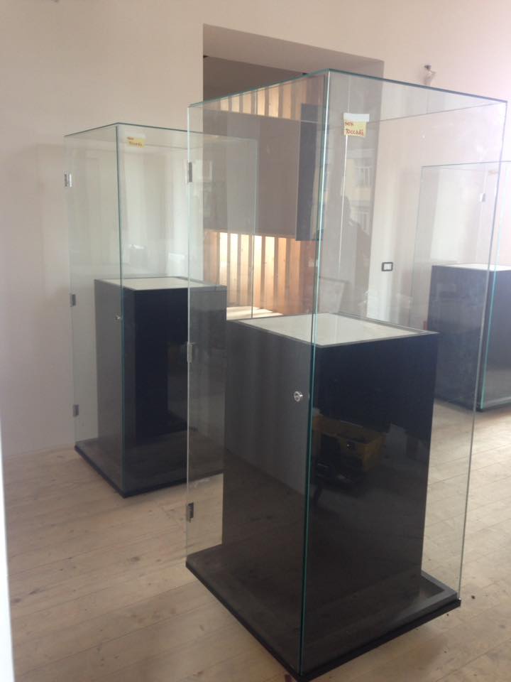 espositori in vetro