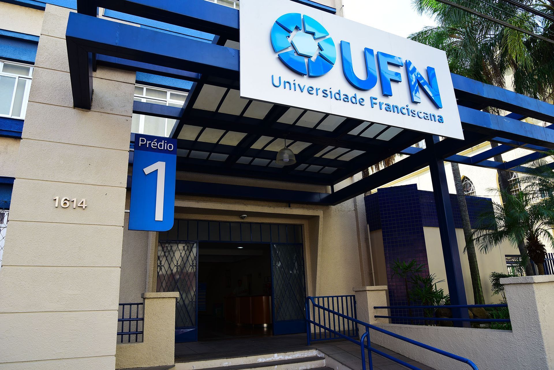 Fachada da UFN, em Santa Maria (Foto: Divulgação)