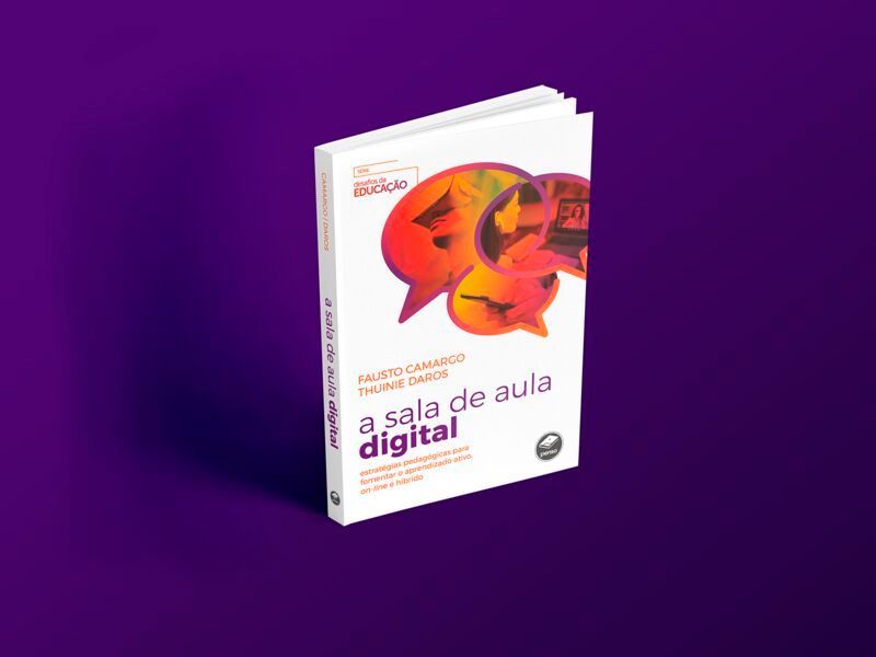 Capa do livro “A sala de aula digital” de Thuinie Daros e Fausto Camargo.