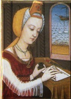 Pintura medieval, autoria desconhecida.