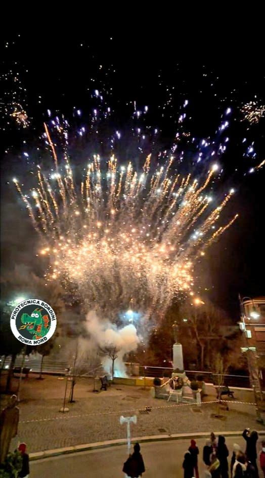 spettacolo pirotecnico