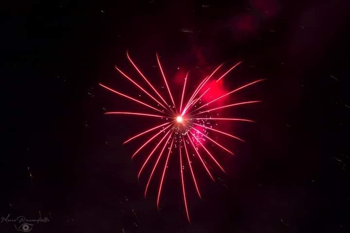 Fuochi d'artificio per compleanni