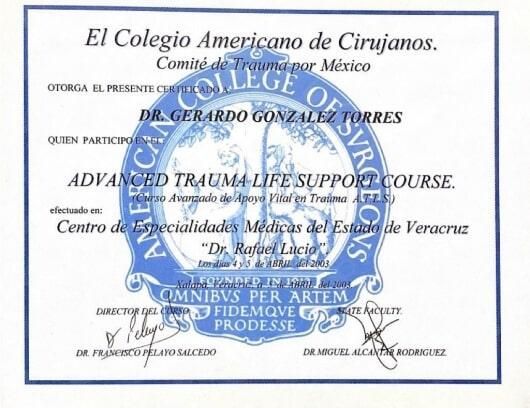 DR. GERARDO GONZÁLEZ COLOPROCTÓLOGO Y CIRUJANO GENERAL