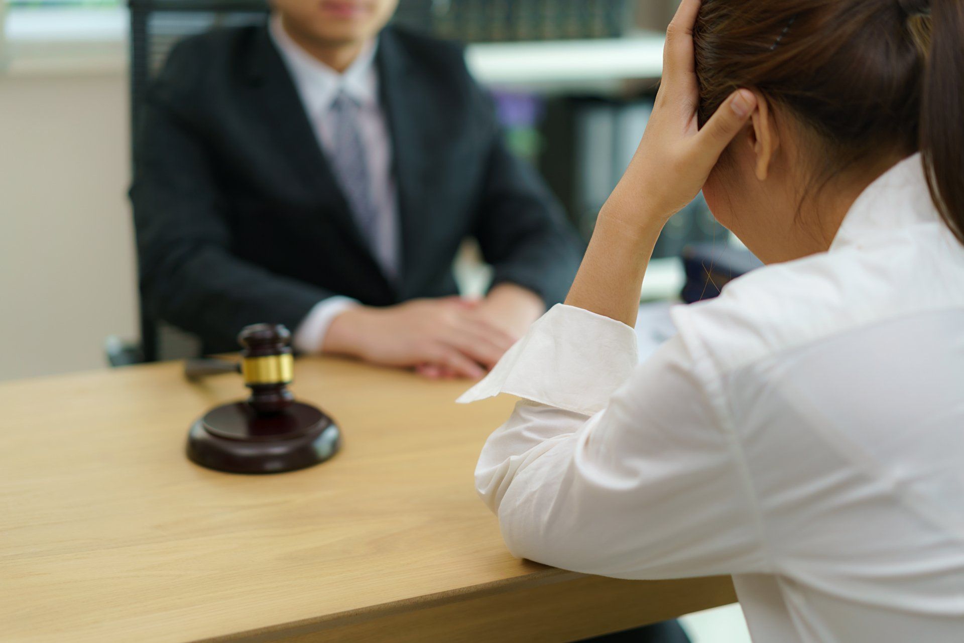 Lawyer Having Meeting - Tampa, FL - Jeeves Law Group