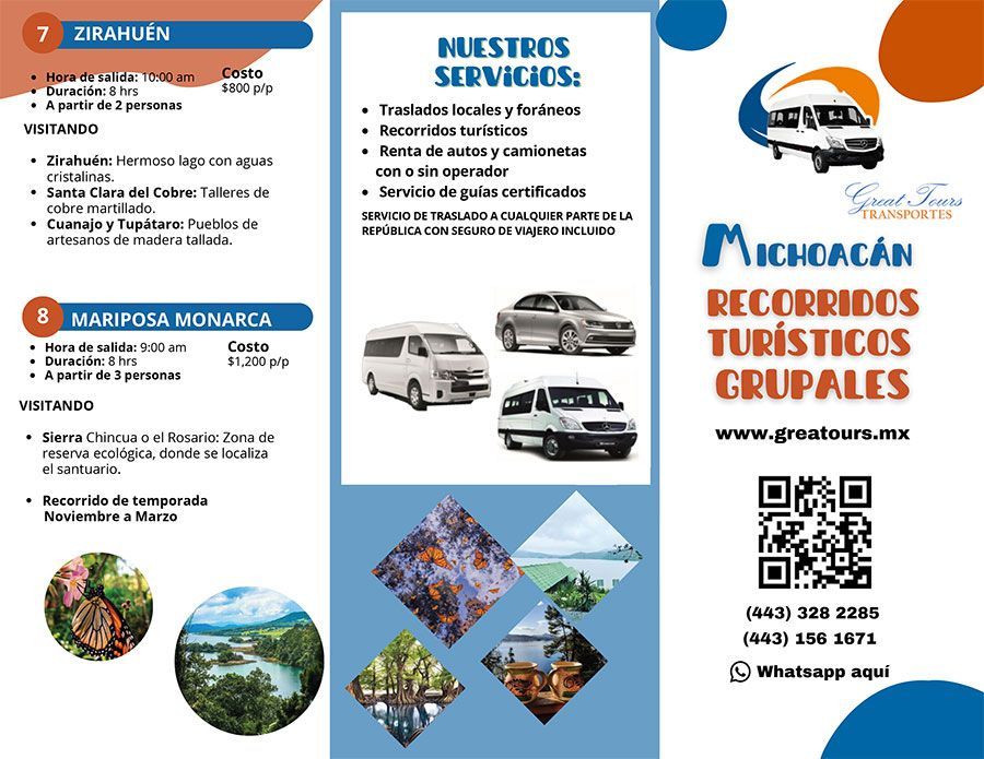 TRANSPORTES GREAT TOURS