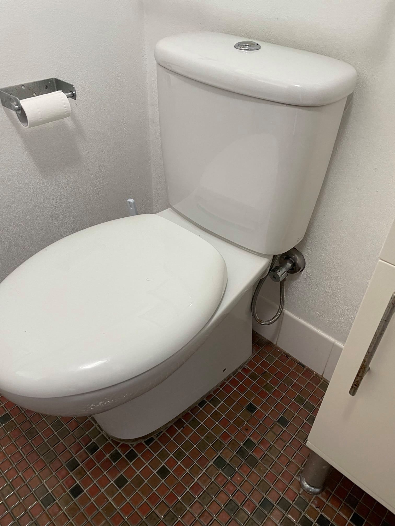 White Toilet in a Bathroom — Expert Plumbing & Solar Services Bathurst in Kelso, NSW