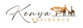 Kenya Residence logo with camel silhouettes in warm brown tones