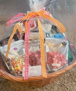 Gift Baskets can be purchased as requested with a 2-3 week advance notice